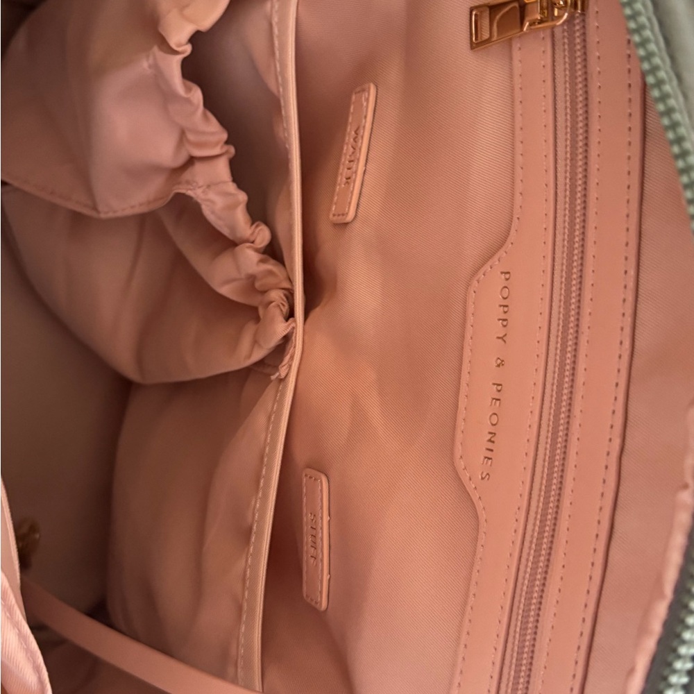 Quilted Brooklyn Backpack Grey - image 3